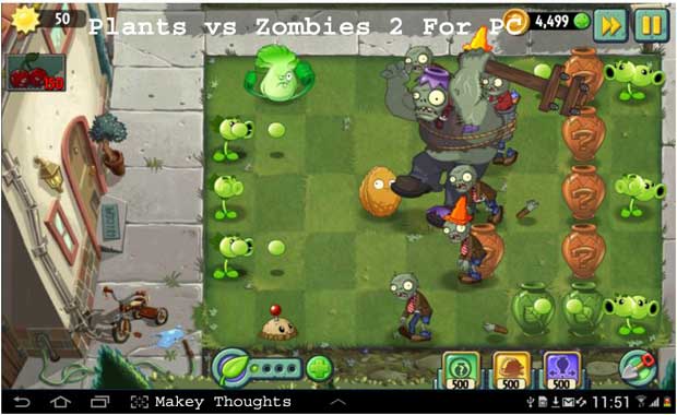 Download Plants vs Zombies 2 Android APK - Andy - Android Emulator for PC &  Mac